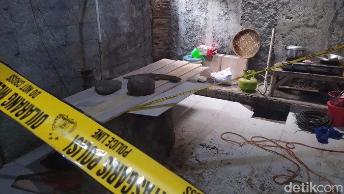 Lokasi korban tercebur sumur di Dusun Jlapan, Desa Sidosari, Kecamatan Bandongan, Kabupaten Magelang, Senin (13/11/2023).