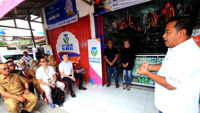 Usaha Meningkatkan Produktivitas Pertanian Bayer untuk Indonesia (BISA) diluncurkan di Kabupaten Serang, Banten (13/11). Program ini bertujuan meningkatkan produktivitas pertanian dan kualitas kesehatan petani.