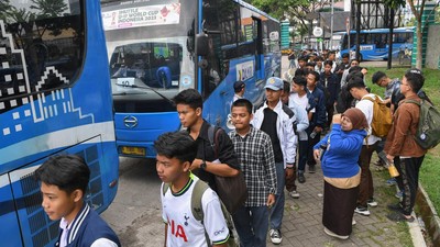 30 Bus Gratis di Bandung Siap Antar Penonton Piala Dunia U-17