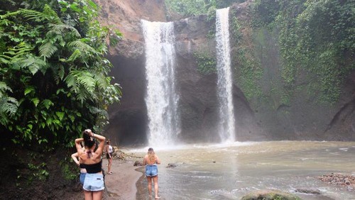 Air Terjun Tibumana terletak di Jalan Desa Apuan, Apuan, Susut, Kabupaten Bangli, Bali. (Dok. Undiksha)