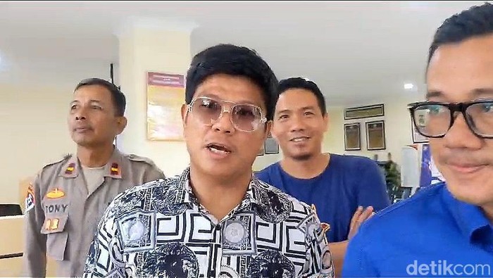 Andika Mahesa di Polresta Bandar Lampung.
