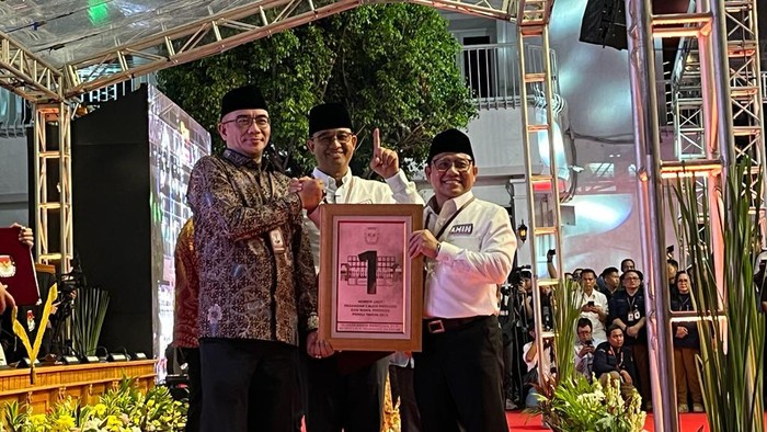 Anies-Cak Imin nomor urut 1