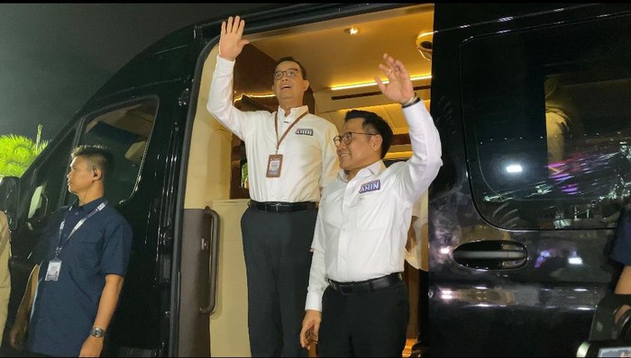 Anies dan Muhaimin Iskandar (Kurniawan/detikcom)