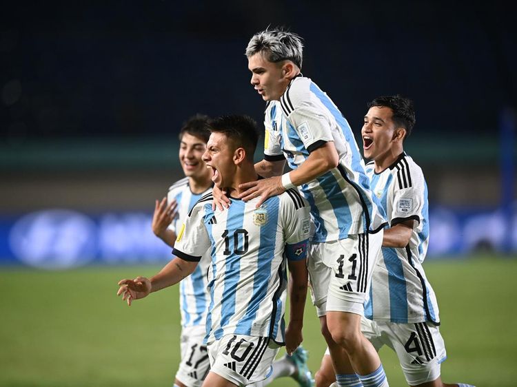 Argentina Taklukkan Jepang 3-1 di Piala Dunia U-17