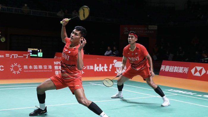 Ganda putra Indonesia Bagas Maulana/Muhammad Shohibul Fikri