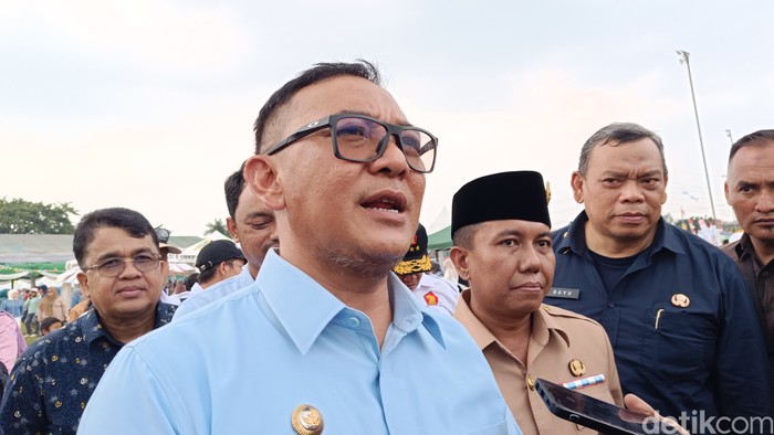 Bupati Bogor Iwan Setiawan (Rizky Adha/detikcom).