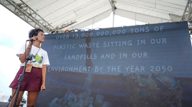 Co-Founder Mudfish No Plastic, Mora Prima Siregar.