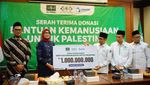 Donasi Bantuan untuk Rakyat Palestina Rp 1 Miliar