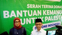 Bantuan dana kemanusiaan secara bertahap telah disalurkan, yakni pertama melalui pemerintah Indonesia, dan tahap kedua melalui mitra Lazisnu yaitu Althoury-Silwan Women Center (AWC), lembaga lokal yang berfokus pada penanganan perempuan dan anak-anak di Palestina yang menjadi korban perang.