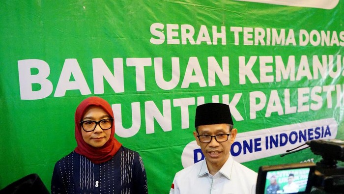 NU Care-Lazisnu PBNU menerima bantuan dana kemanusiaan senilai Rp1 miliar dari PT Danone Indonesia untuk membantu rakyat Palestina.