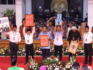 Hasil Quick Count 48,6% LSI Denny JA: Anies 21,81%, Prabowo 59,86%, Ganjar 18,33%