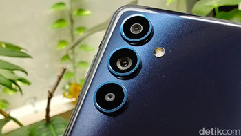 Selain kamera 108 MP, Samsung turut menyematkan lensa ultra-wide 8MP, dan lensa makro 2MP. Foto: Adi Fida Rahman/detikINET