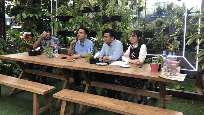 Gibran umumkan Emil dan Arumi jadi jubirnya (Firda/detikcom)