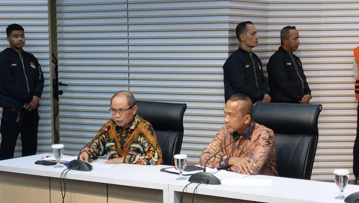 Inspektur Utama BPK Nyoman Wara (kiri)-(Yogi/detikcom)
