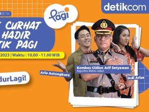 Saksikan Jumat Curhat detikPagi Kapolres Metro Jakarta Utara Pukul 10.00 WIB!