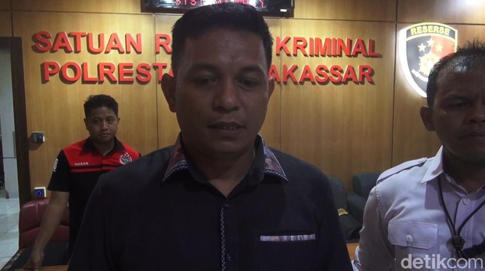 Kasat Reskrim Polrestabes Makassar, AKBP Ridwan Hutagaol.
