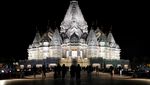 Kemegahan Kuil Hindu Terbesar Dunia di New Jersey AS