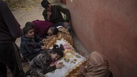 Jerit tangis anak kerap terdengar semenjak Israel melancarkan serangan militer ke Gaza.   