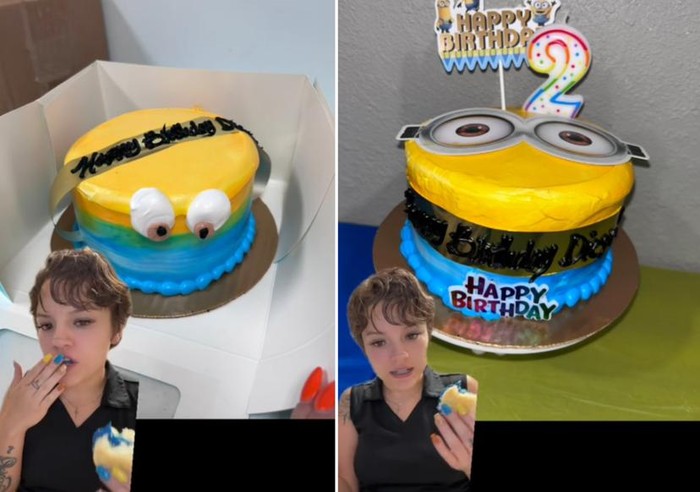 Zonk! Pesan Kue Minion untuk Ultah Anak Bentuknya Jauh dari Ekspektasi
