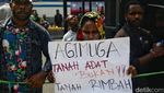 Mahasiswa Papua Geruduk Kantor Kementerian ESDM