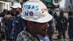 Mahasiswa Papua Geruduk Kantor Kementerian ESDM
