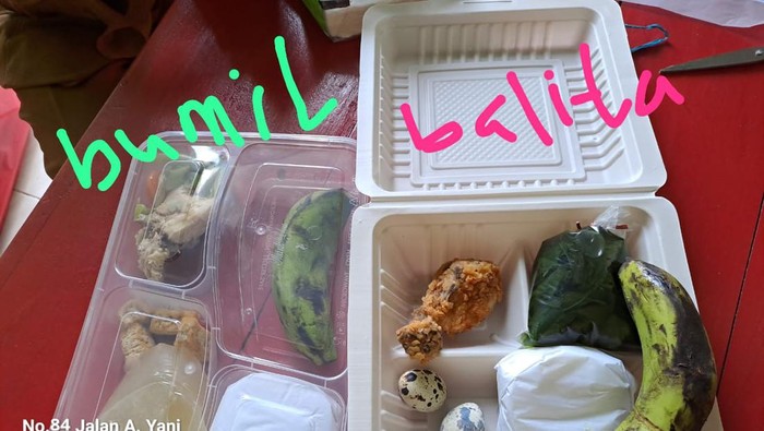 Makanan untuk balita stunting di Jombang.