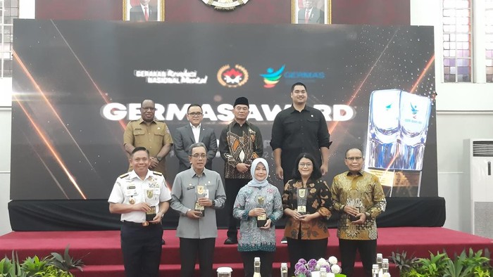 Menko PMK Muhadjir Effendy Penganugerahan GERMAS Award Tahun 2023