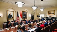 Menurut Erick Thohir dalam keterangannya, selain membahas kerja sama di bidang transisi energi antara Indonesia dengan Amerika Serikat, kunjungan bilateral ini juga membawa pesan perdamaian. Foto: Dok. Istimewa/ Menteri BUMN Erick Thohir