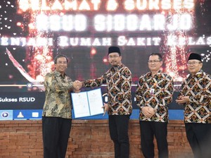 Sidoarjo Jadi Kabupaten Pertama di Tanah Air yang Punya RSUD Kelas A