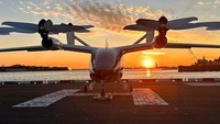 Taksi terbang Joby Aviation bersaing ketat dengan EHang 184 dan XPeng X2 buatan China dan Volocopter listrik buatan Jerman.