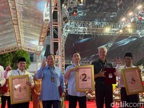 Poltracking di Jatim: Prabowo-Gibran 60,1%, Ganjar-Mahfud 17,2%, AMIN 14,9%