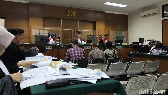 Persidangan kasus Telkomsigma di Lebak, Banten, 14 November 2023. (Bahtiar Rifai/detikcom)