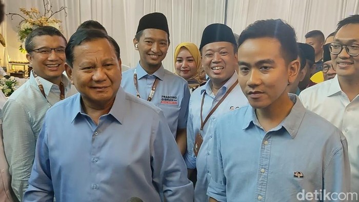 Prabowo dan Gibran. (Firda/detikcom).