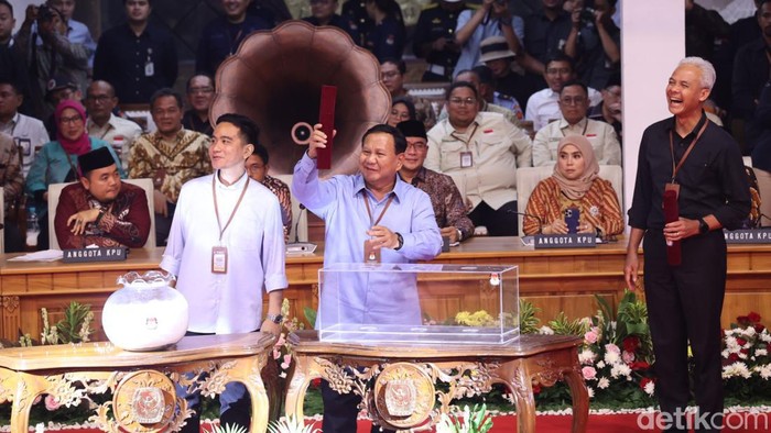 Prabowo-Gibran kantongi Nomor Urut 2 di Pilpres 2024