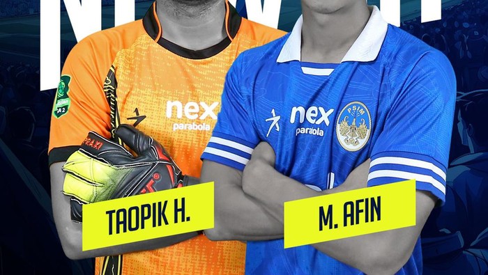 PSIM Jogja resmi melepas Taopik Hidayat dan Afin Bahrani, Selasa (14/11/2023).