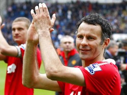 Selain itu, Ryan Giggis tercatat pernah mencetak gol buat Manchester United di usia 39 tahun, 85 hari(AP)