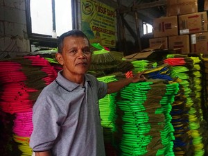 Top! Sapu Rayung Buatan Purbalingga Tembus Pasar Pakistan-Korea