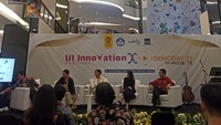 Di hari kedua pelaksanaan, UI Innovation Festival menyelenggarakan Demoday UI Incubate yang akan berlangsung pada tanggal 14-15 November 2023. Foto: Devita Savitri/detikcom