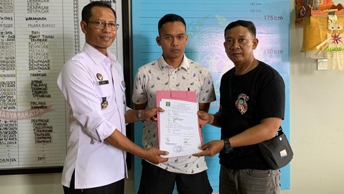 Aliff Affan, narapidana asal Malaysia bebas dari Lapas Narkotika Kelas II-A Bangli. (Dok. Kanwil Kemenkumham Bali)