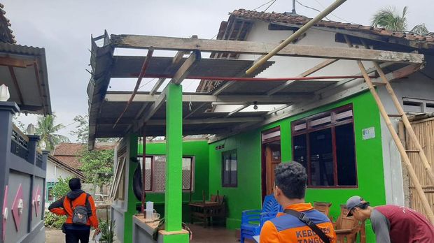 Bencana alam yang melanda Kebumen, Rabu (15/11/2023).