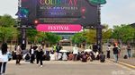Situasi Terkini Area GBK Jelang Konser Coldplay, Penonton Mulai Datang