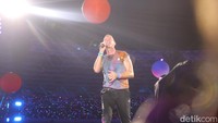 Konser Coldplay di Jakarta ini adalah rangkaian tur bertajuk Music of The Spheres. (Foto: Tripa Ramadhan/detikcom)