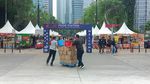 Situasi Terkini Area GBK Jelang Konser Coldplay, Penonton Mulai Datang