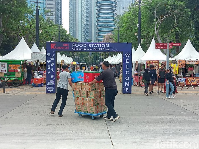 Situasi terkini GBK sebelum konser Coldplay