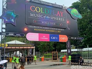 Konser Coldplay di Jakarta, Sinyal Telkomsel, Indosat, Smartfren, XL Aman?