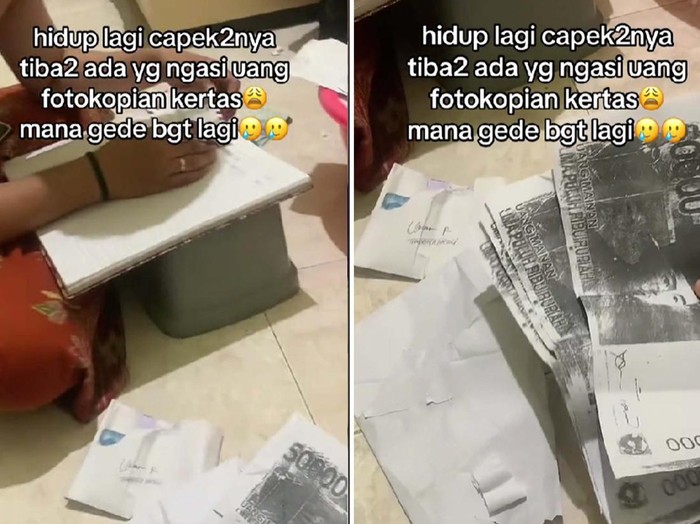 Curhat pengantin viral, buka amplop isinya fotokopi uang kertas
