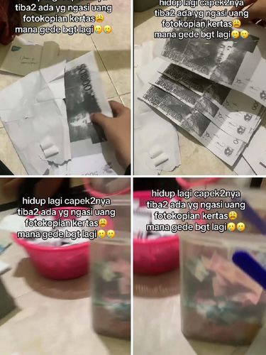 Curhat pengantin viral, buka amplop isinya fotokopi uang kertas Curhat pengantin viral, buka amplop isinya fotokopi uang kertas