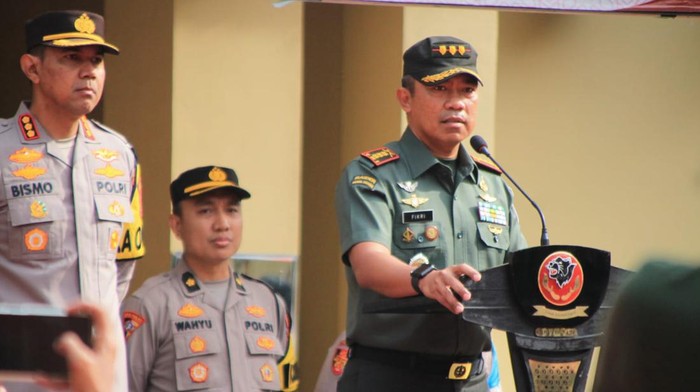 Dandim 0606 Kota Bogor Kolonel Fikri Ferdian (Sholihun/detikcom)