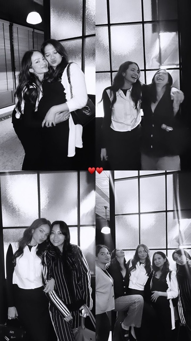 Setelah menikah dengan diplomat Molen Kasetra, Enzy memang diketahui pindah ke Amerika Serikat untuk menemani suaminya. Kini karena tengah pulang ke Indonesia, ia pun tak mau menyia-nyiakan waktunya dan langsung menemui para sahabat-sahabatnya. Foto: Instagram/enzystoria