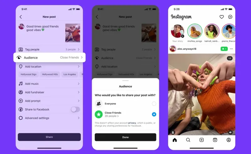 Fitur Close Friends Instagram